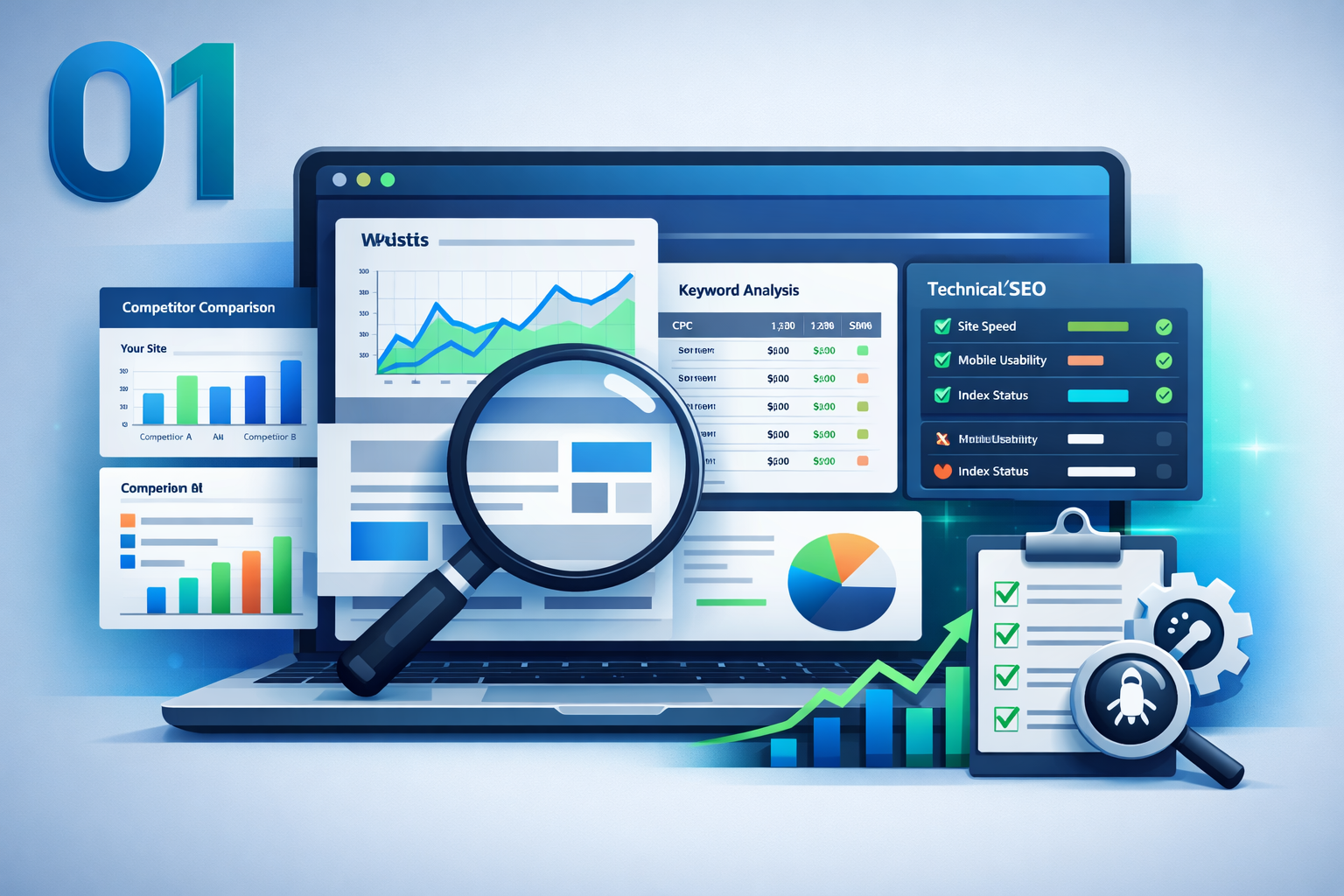 تحلیل و بررسی سئو